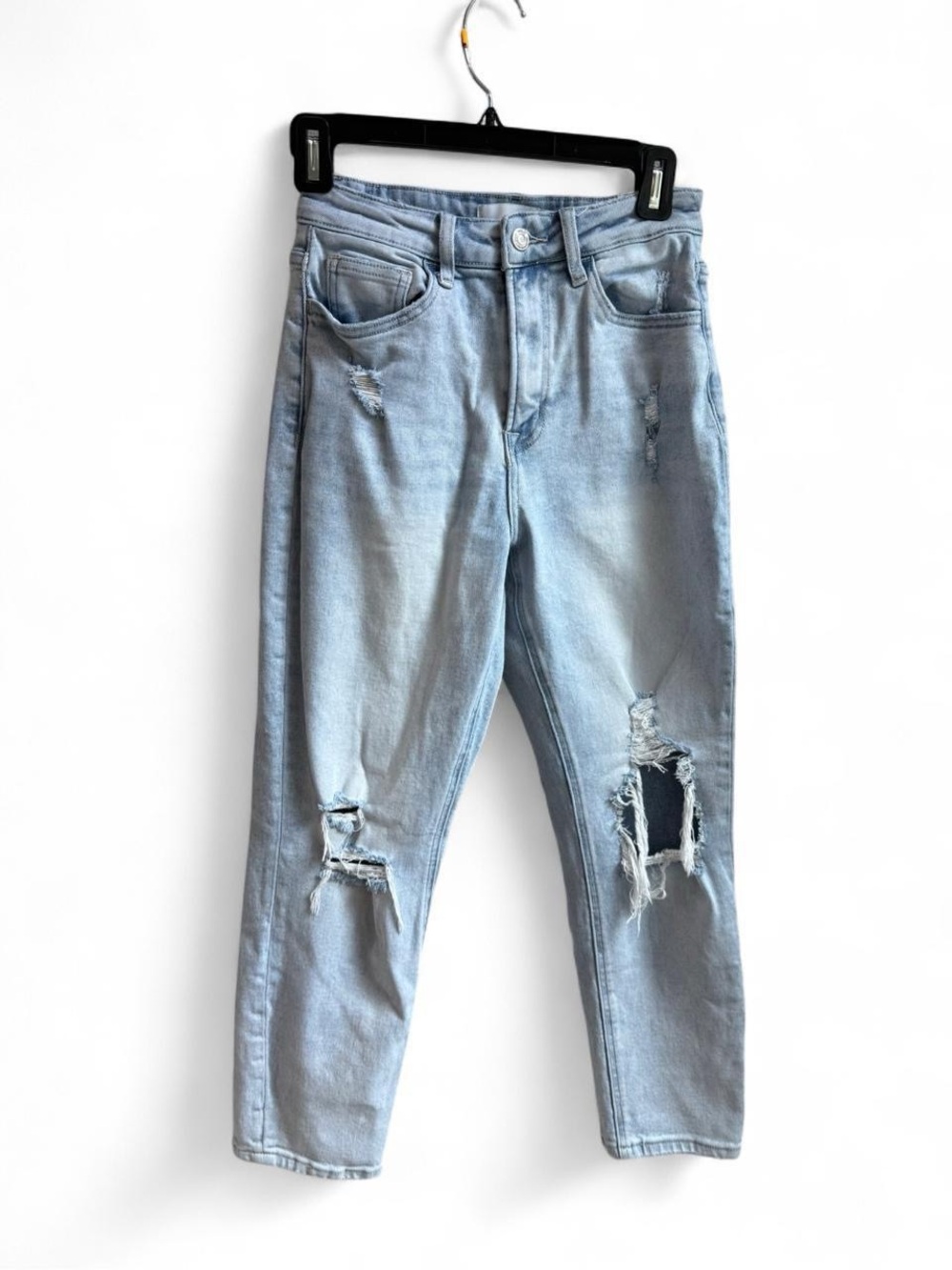 Vervet by Flying Monkey "Erika" Super High Rise Stretch Mom Jeans